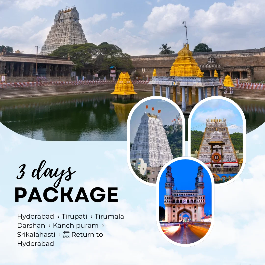 Hyderabad to Tirupati Tour Package 4 3 Days HYDERABAD to tirupati tour Package 4