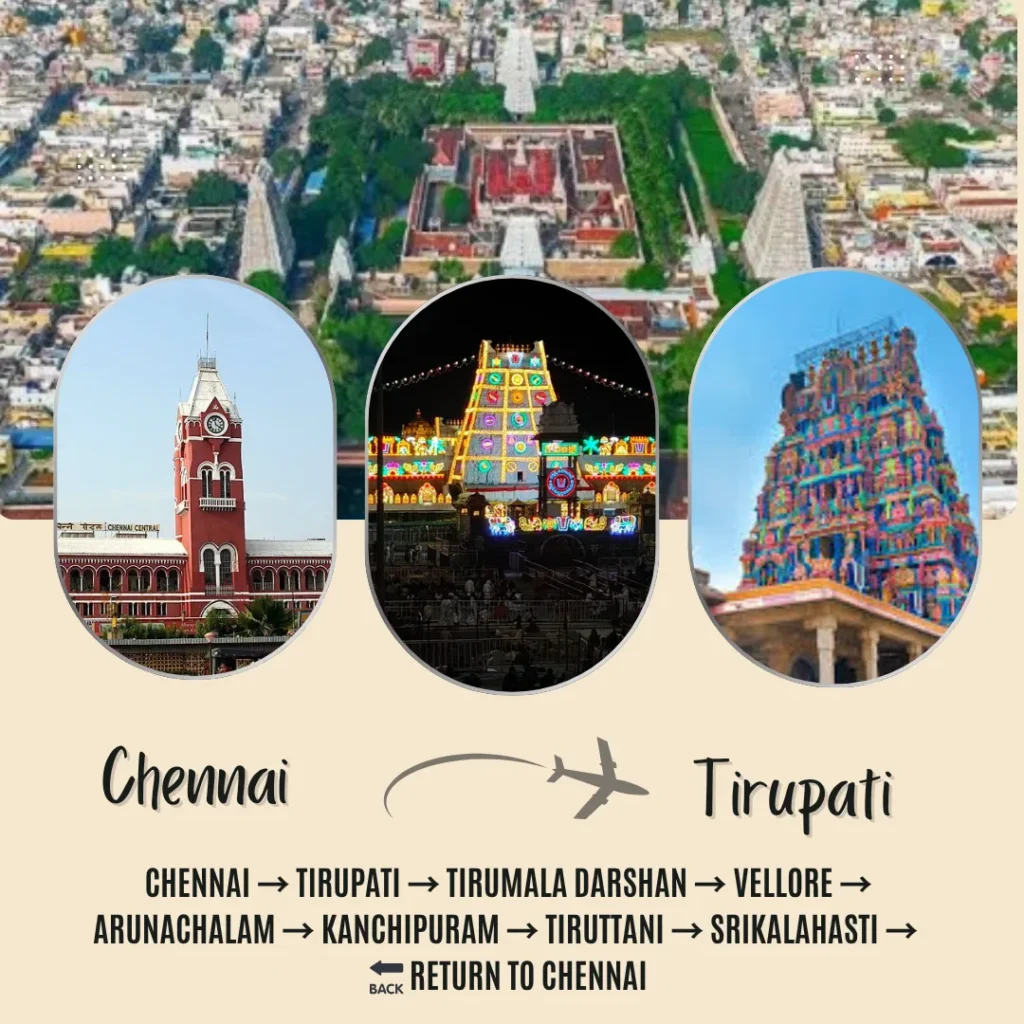 Chennai to Tirupati Tour Package