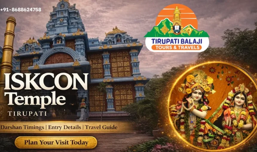 ISKCON Temple Tirupati: Timings, Darshan, History & Complete Visitor Guide 2026 1 ISKCON Temple Tirupati