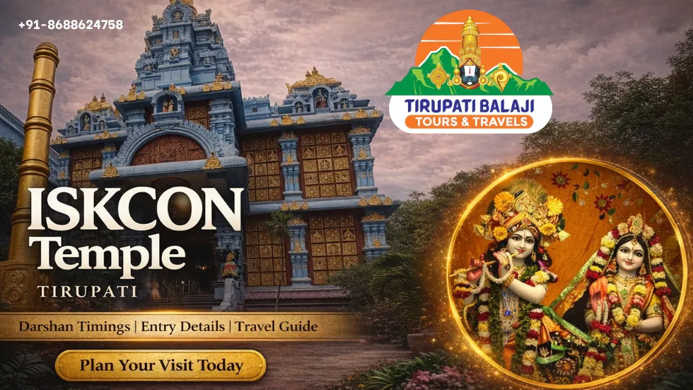 Taxi Services in Tirupati 92 ISKCON Temple Tirupati