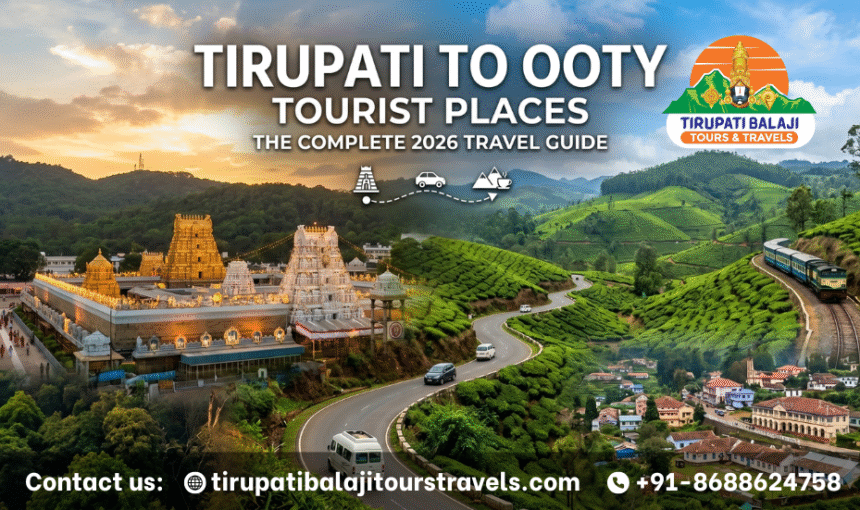 ooty tourist places