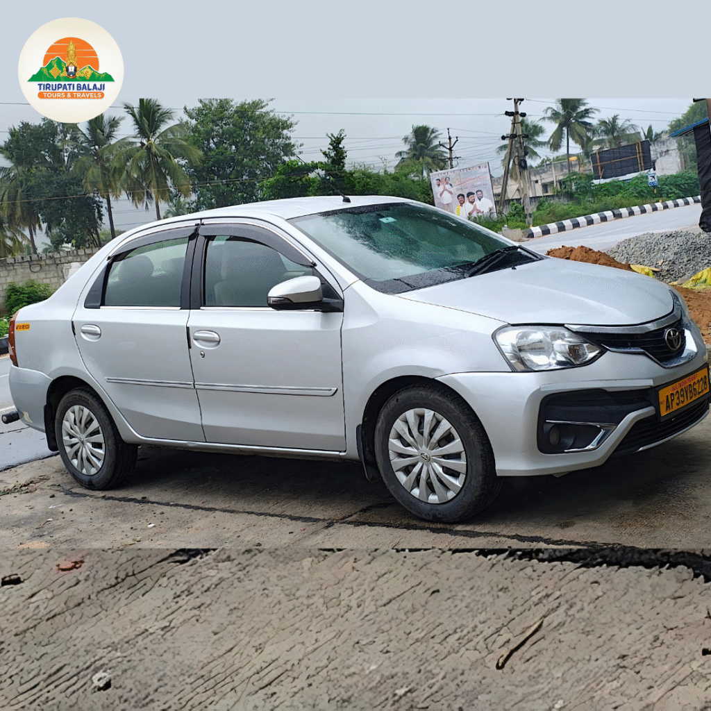 Car Rental in Tirupati 6 Etios