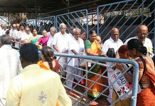 Differently Abled Darshan in Tirumala 11 ttd medical darshan