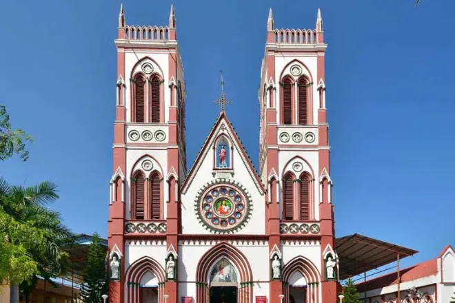 Tirupati to Pondicherry Distance 15 Sacred Heart Basilica