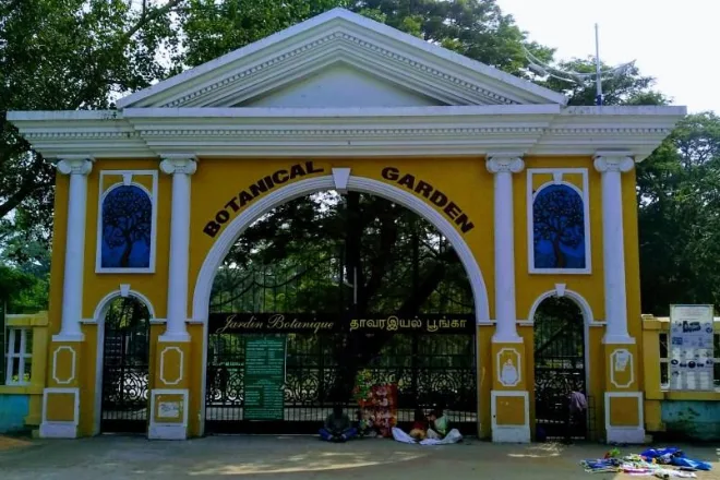 Tirupati to Pondicherry Distance 9 botanical garden tirupati to pondicherry distance cab