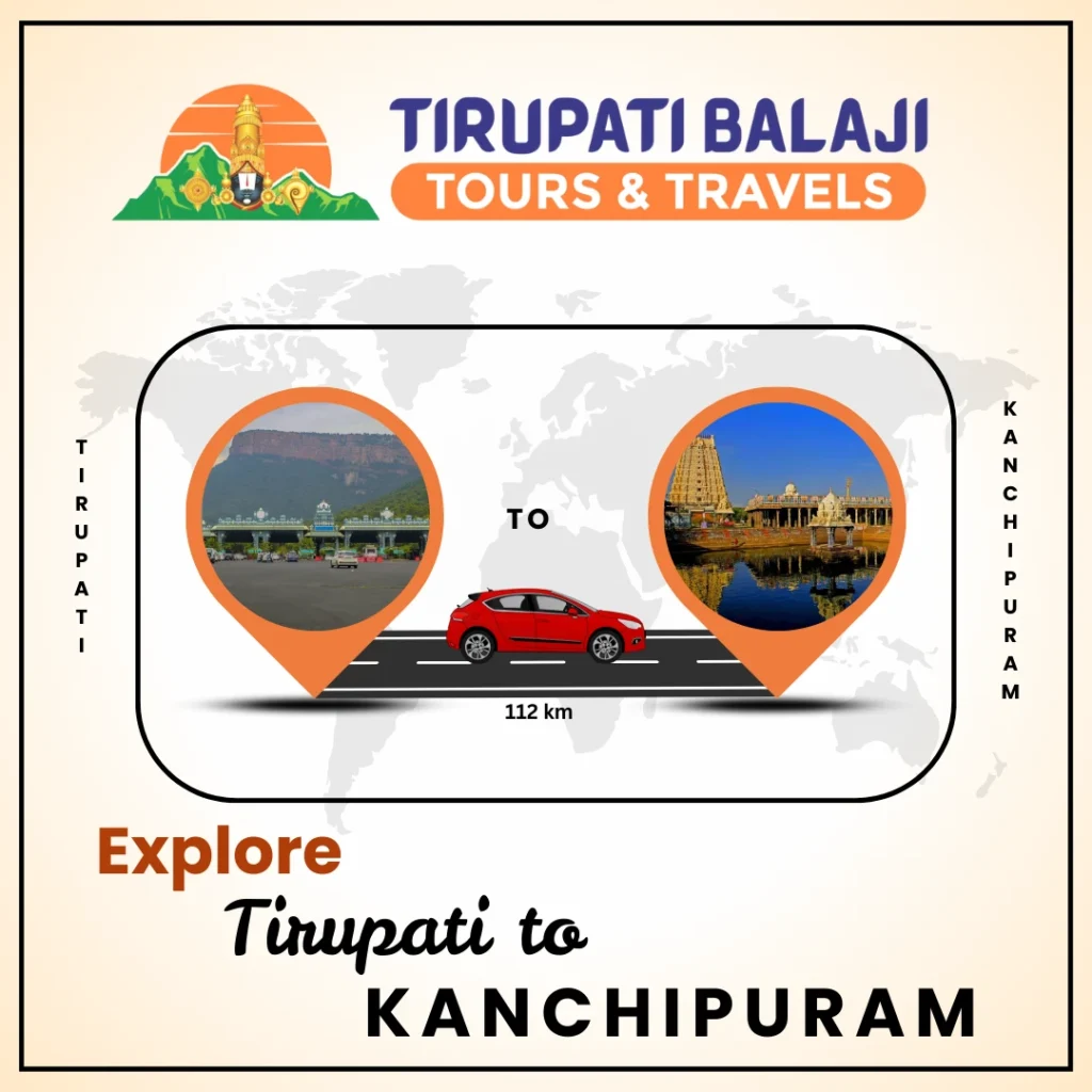 Tirupati to Kanchipuram 13 Cab service for tirupati to kanchipuram