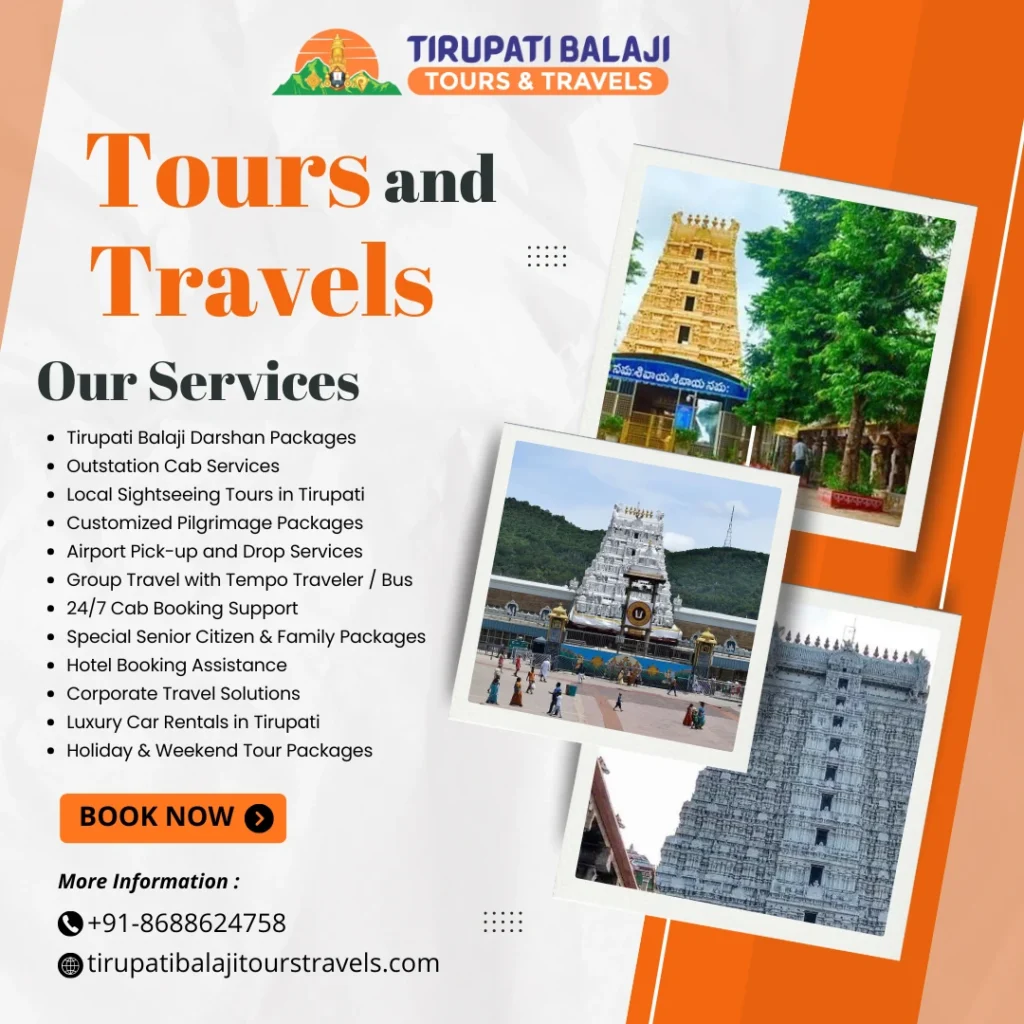 Tours and Travels in Tirupati 7 Cab service for tours and travels in tirupati