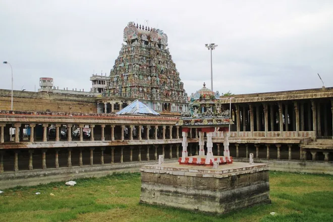 tirupati to Srirangam distance