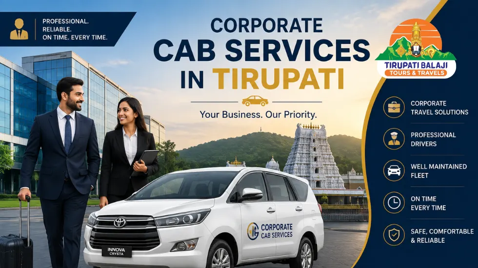 Taxi Services in Tirupati 100 Corporate Cab Services
